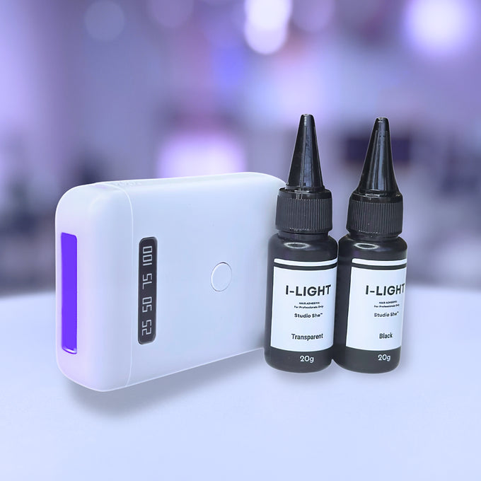 ILIGHT LED Hair Extension Master Kit + Accredited Hair Extension Training Online